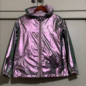 Girls Pink Rain Jacket | Size 10-12 | Crazy 8